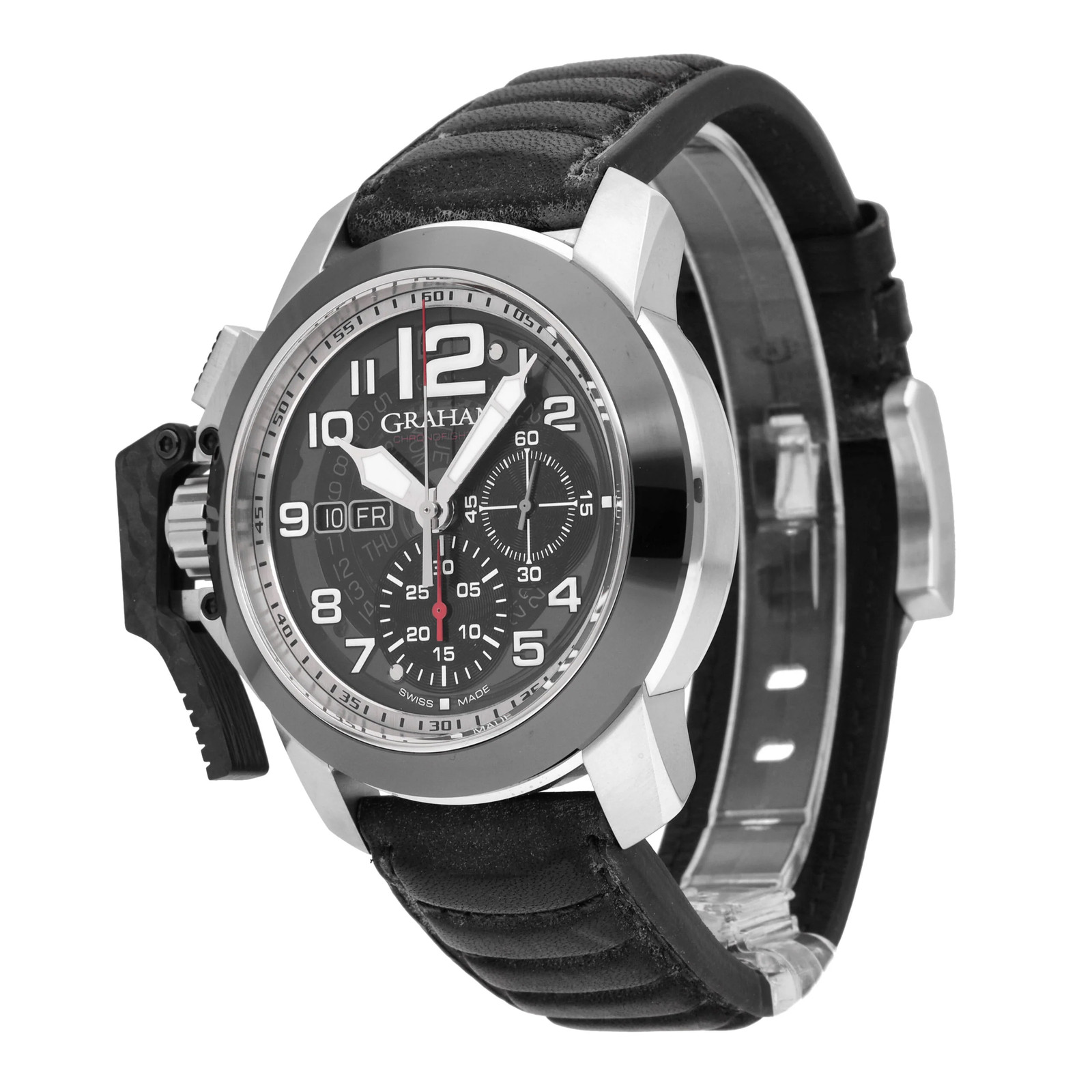 Graham Chronofighter Target Black 47mm Automatic Men’s Watch 2CCAC.B33A.L143S