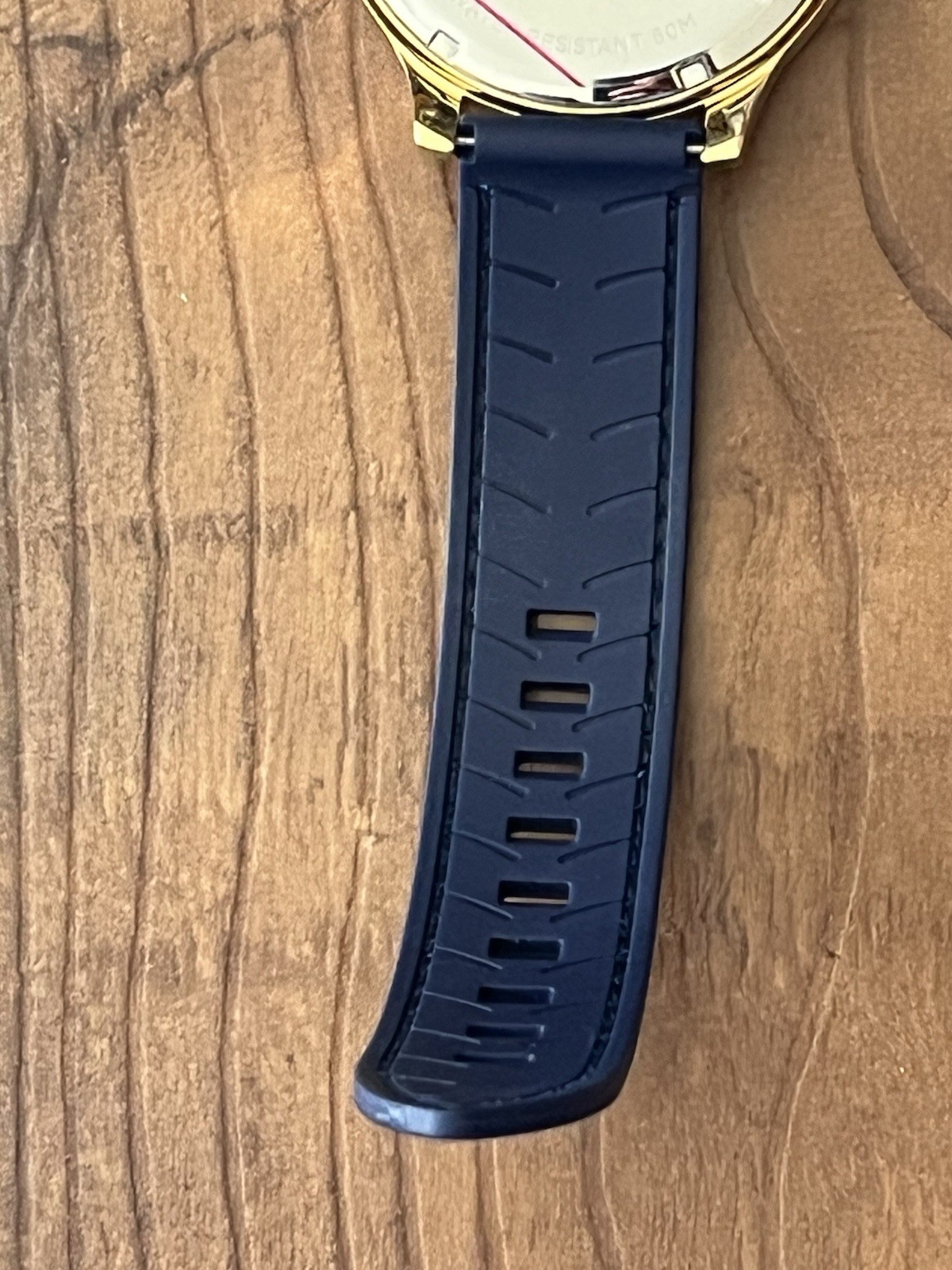 Versus by Versace Men’s SBA100015 GLOBE Quartz Blue Silicone NEW BATTERY *Wear