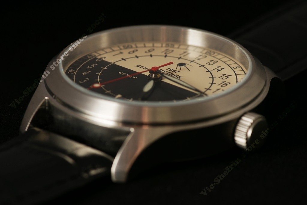 Ex Rare Russian USSR SPACE program 24 hours automatic watch Raketa SPUTNIK NOS!