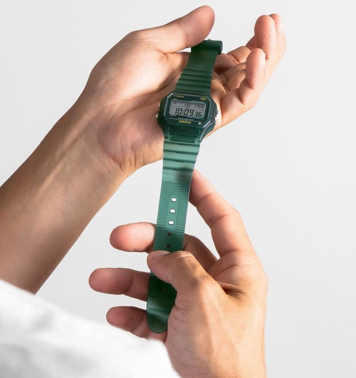 Timex T80 Translucent TW2Y34100 Quartz Watch Green June 2026 New Release