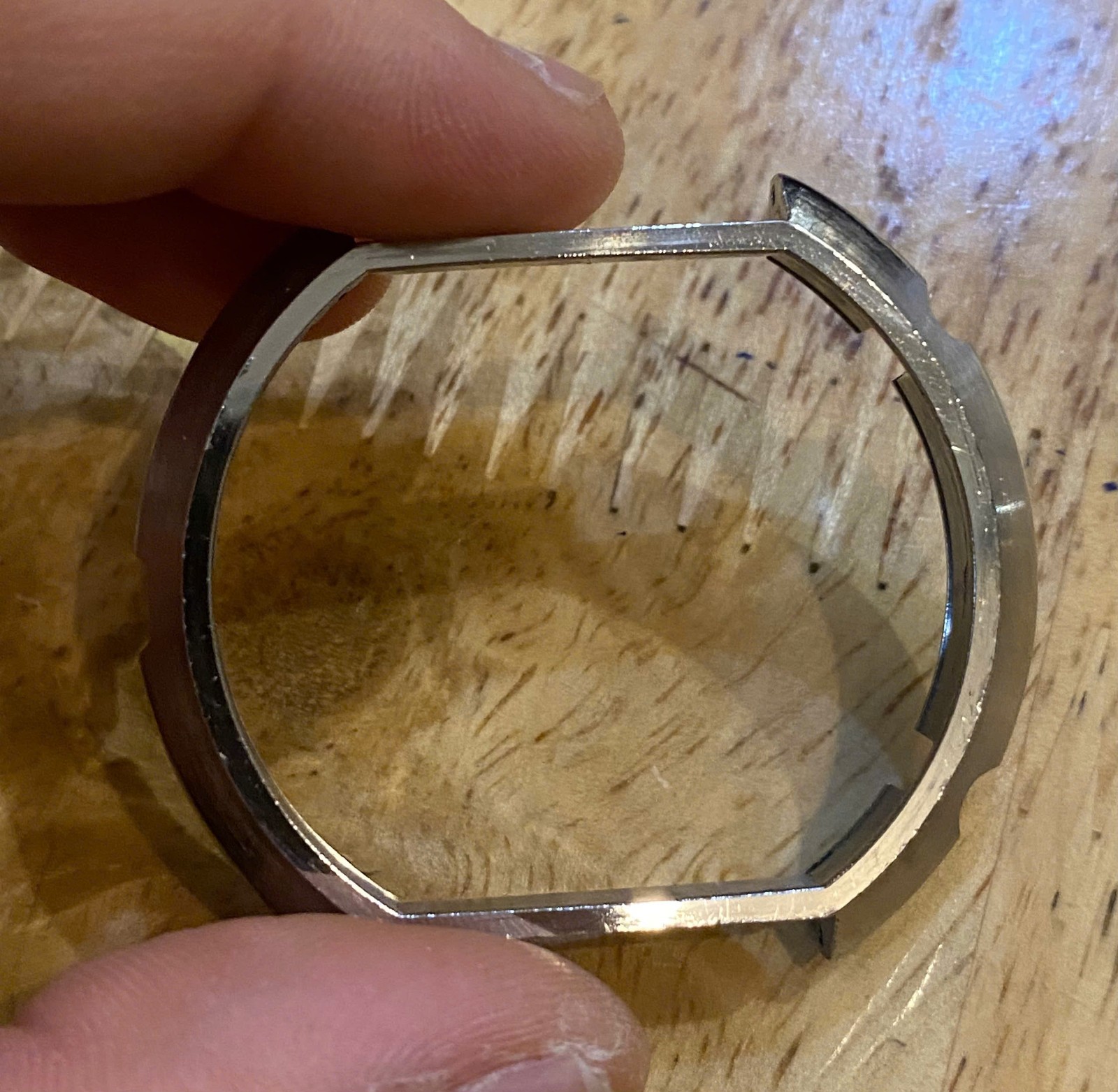 vintage Rare Hamilton Case, Dial, Crystal Only Panda Cal 11 Part Repair/Project