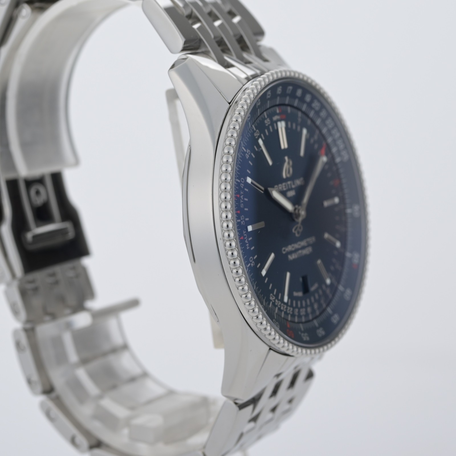Breitling Navitimer A17326 Blue 41mm Automatic Men’s Watch + Box & Papers
