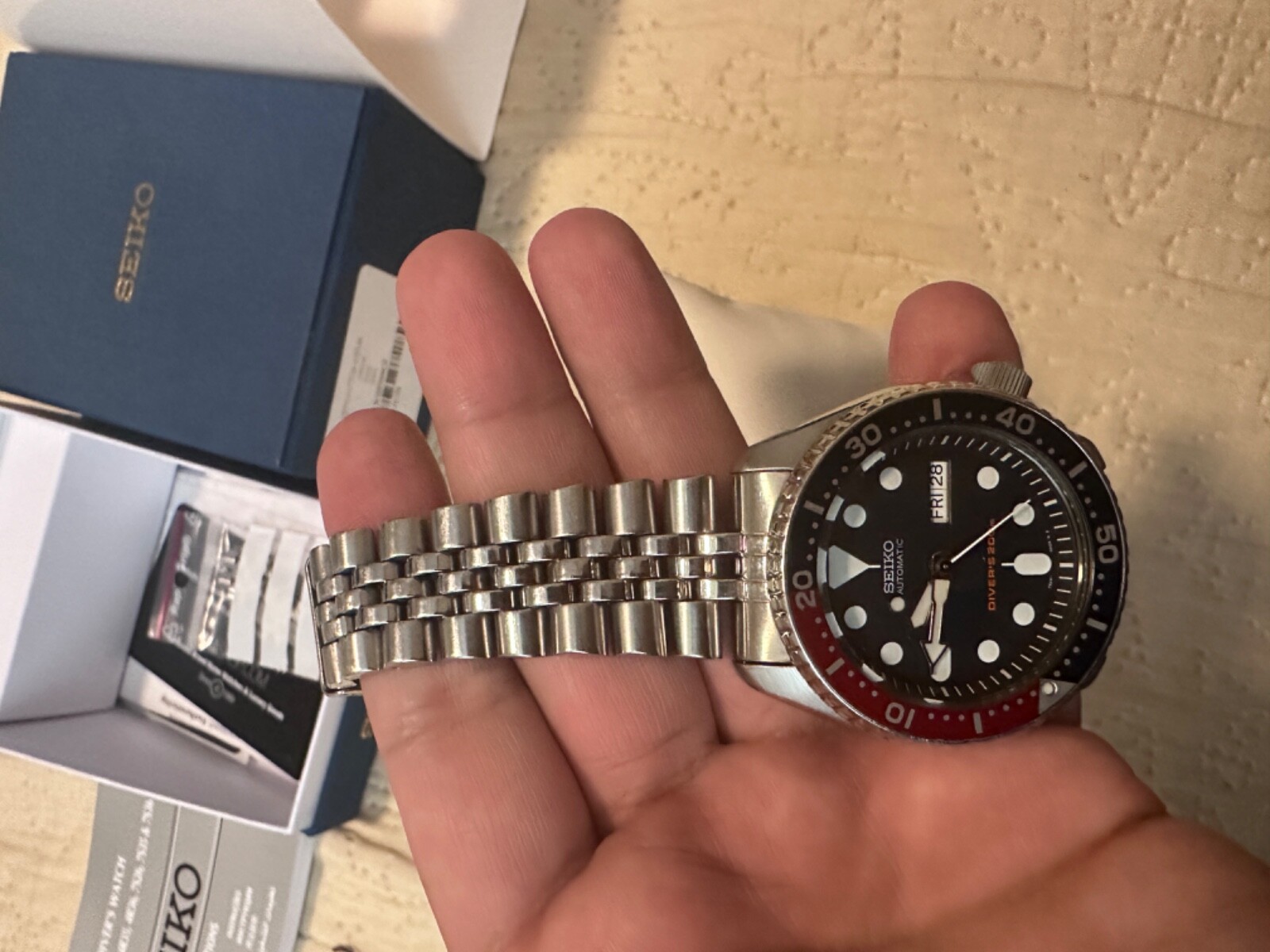 Seiko Divers Automatic Pepsi Dial Men’s Watch SKX009K2 for Sale