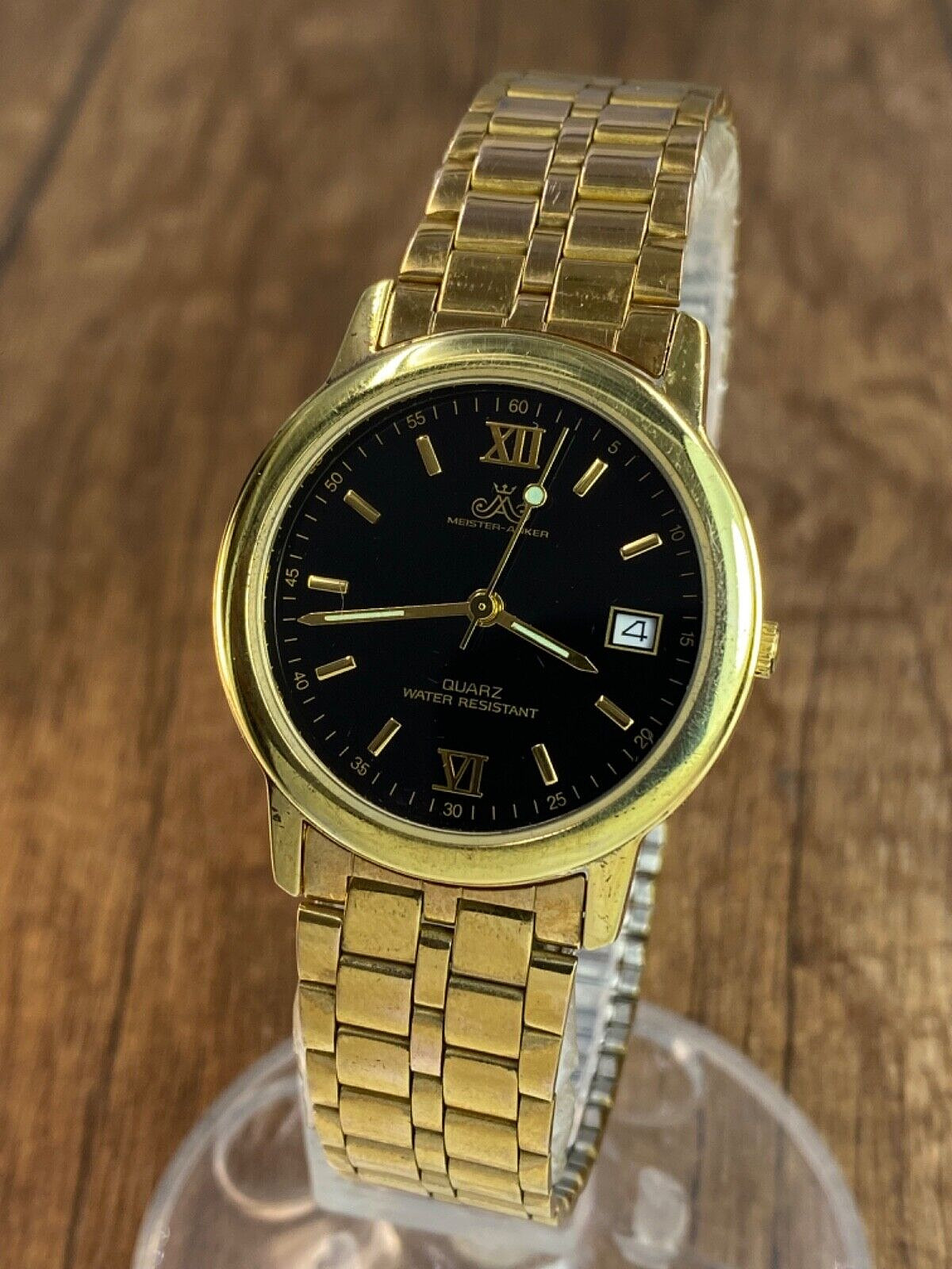 Meister Anker quartz vintage German mens wristwatch