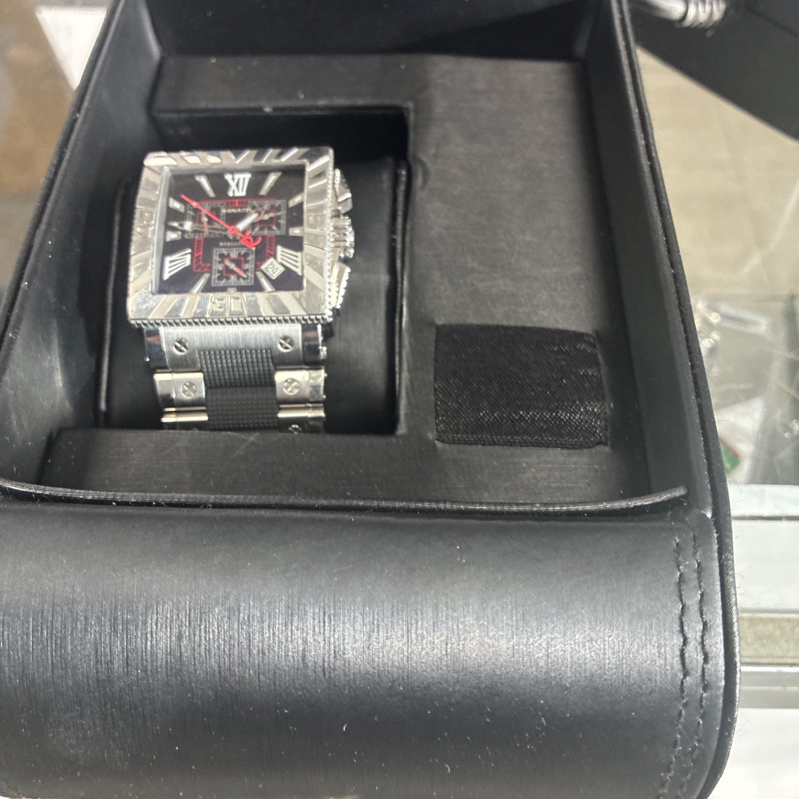 RENATO CHRONOGRAPH STALLION COLLEZIONI ETA 251.272 Box, Links, Mint, Quartz