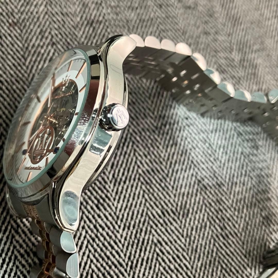Maserati Automatic Skeleton Men’s Wristwatch Excellent Condition