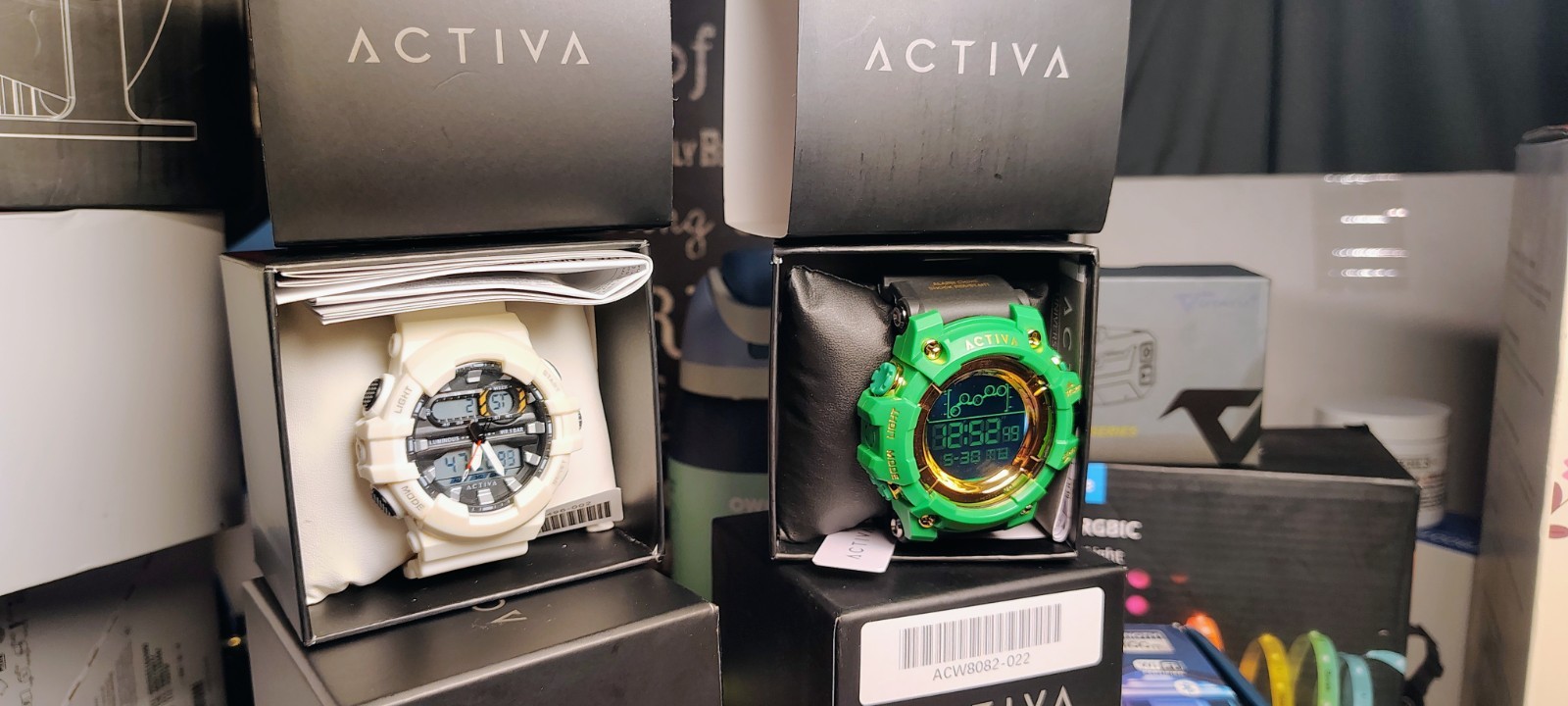 Activa X Invicta Men’s Digital Watch DEAL! The Green Hulk & Frosty White. BOTH!