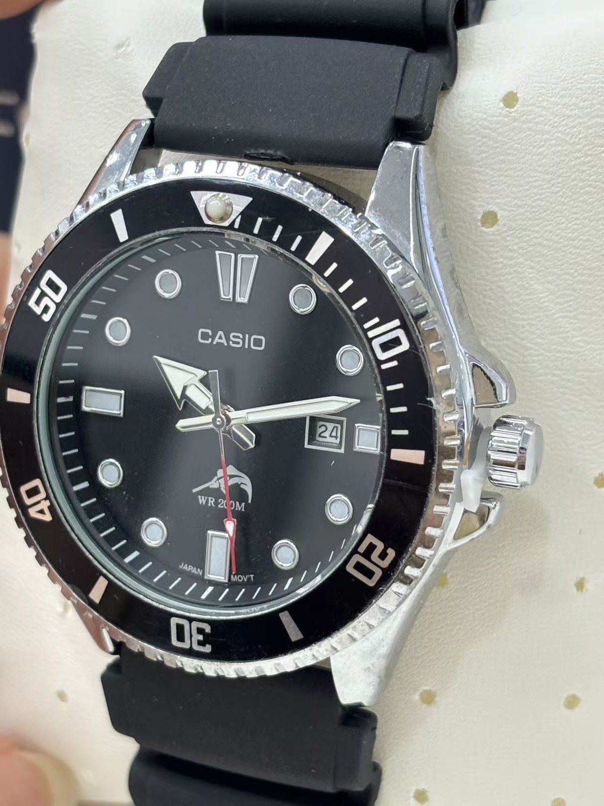 Casio MDV106-1A Men’s Analog Watch – Black-