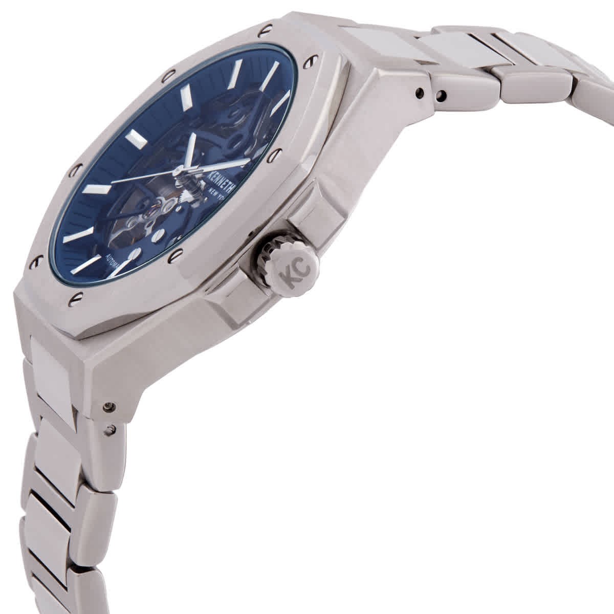 Kenneth Cole New York Automatic Skeleton Octagonal Men’s Watch KCWGY0058901
