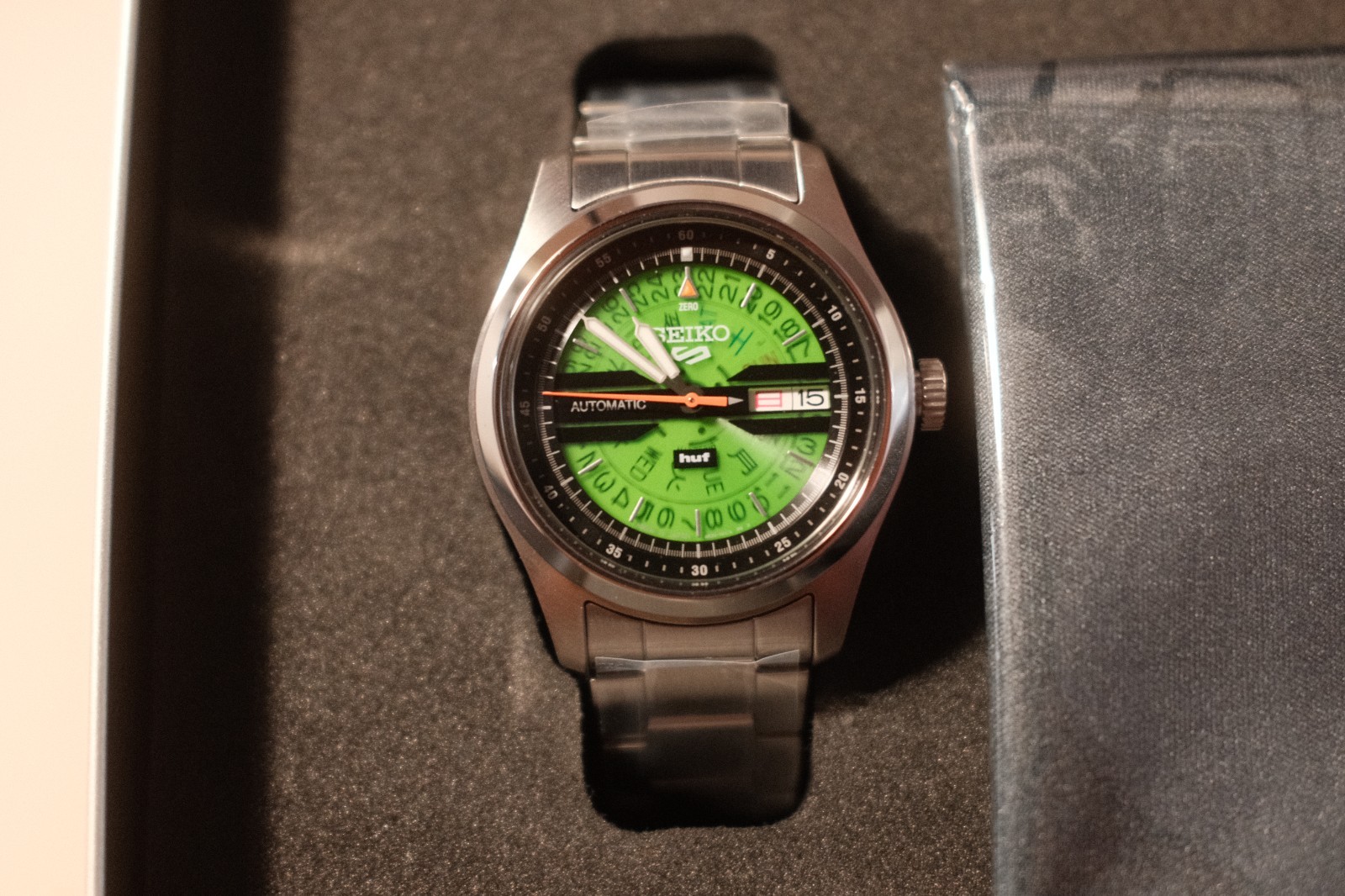 Seiko 5 Sports x HUF Collaboration Limited Edition BNIB