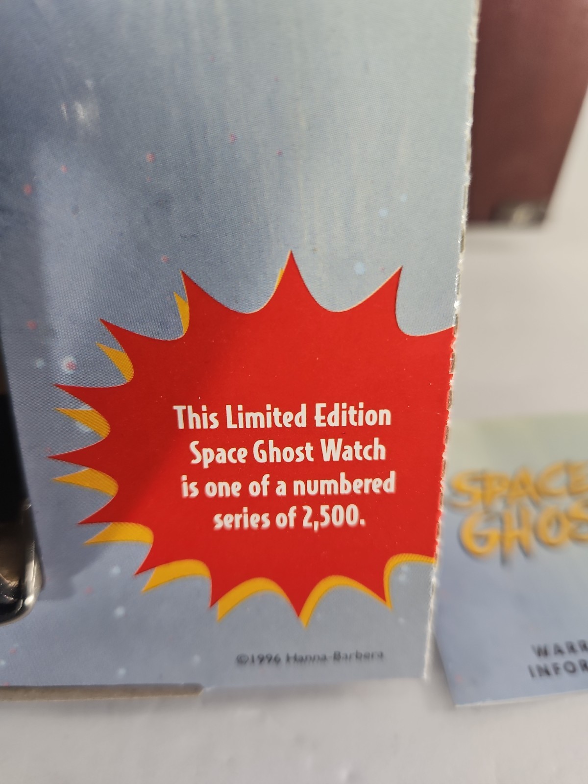 Space Ghost: Limited Edition Watch #1074 of 2500