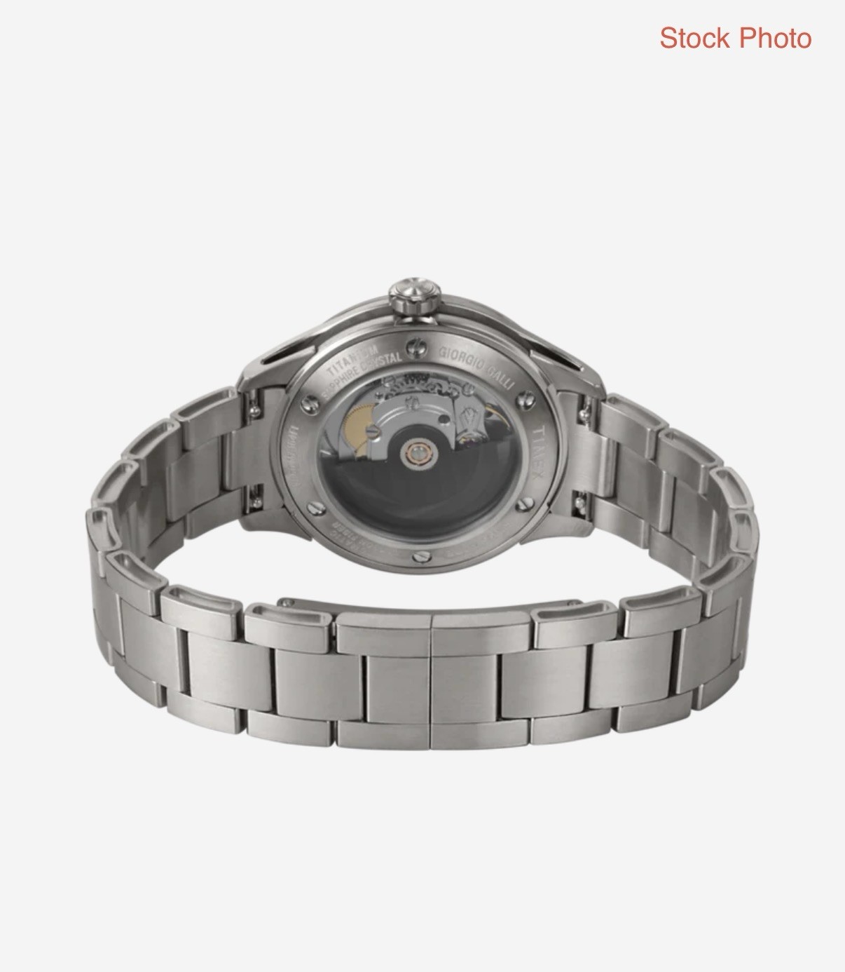 Timex Giorgio Galli S2Ti Automatic 38mm Titanium Silver Dial Bracelet