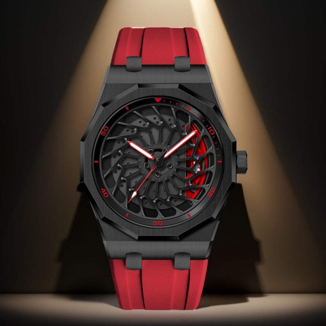Babusar Bee-Em I8 – Spinning – Car Wheel Watches