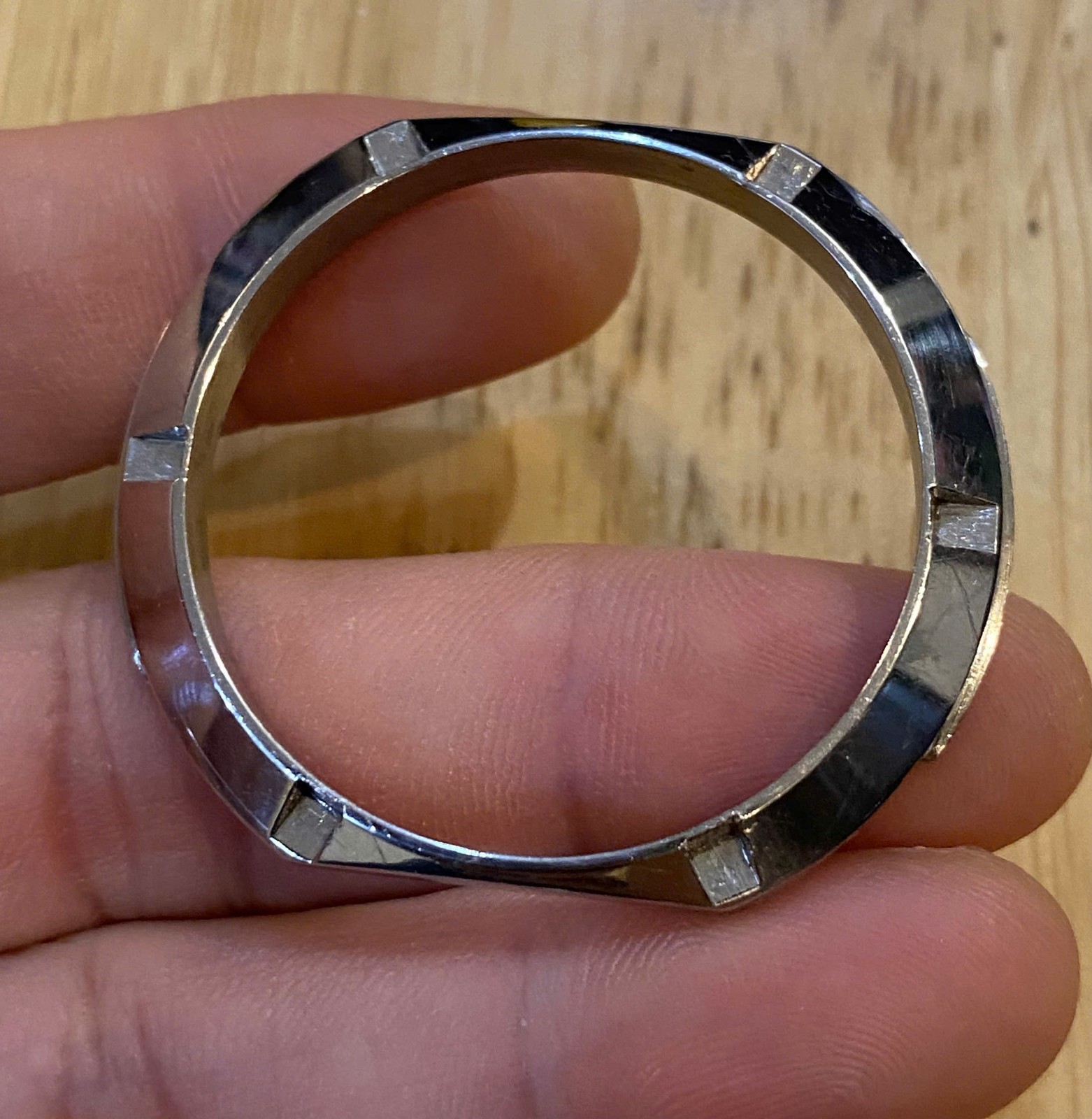 vintage Rare Hamilton Case, Dial, Crystal Only Panda Cal 11 Part Repair/Project