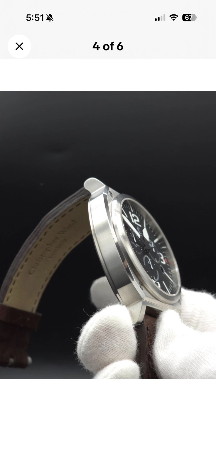 *Mint* Christopher Ward C11 Chronograph