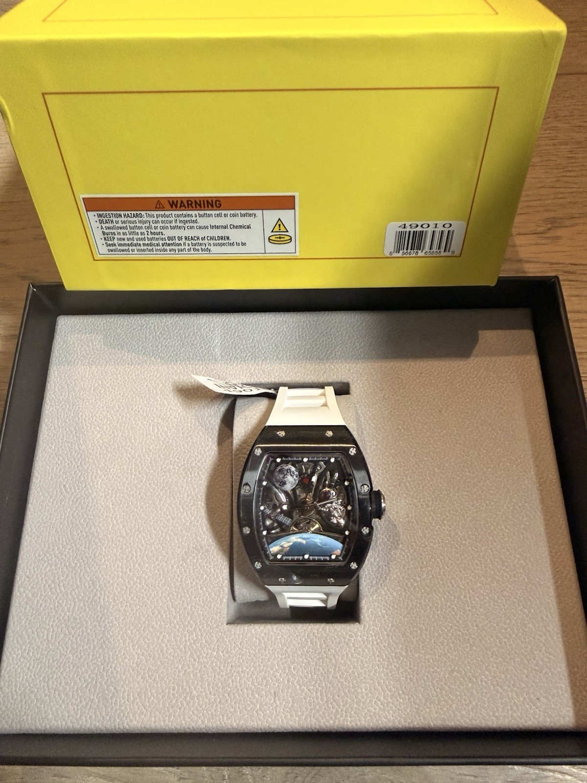Invicta Men’s S1 Rally Interstellar Automatic Black White Watch 41mm 49010