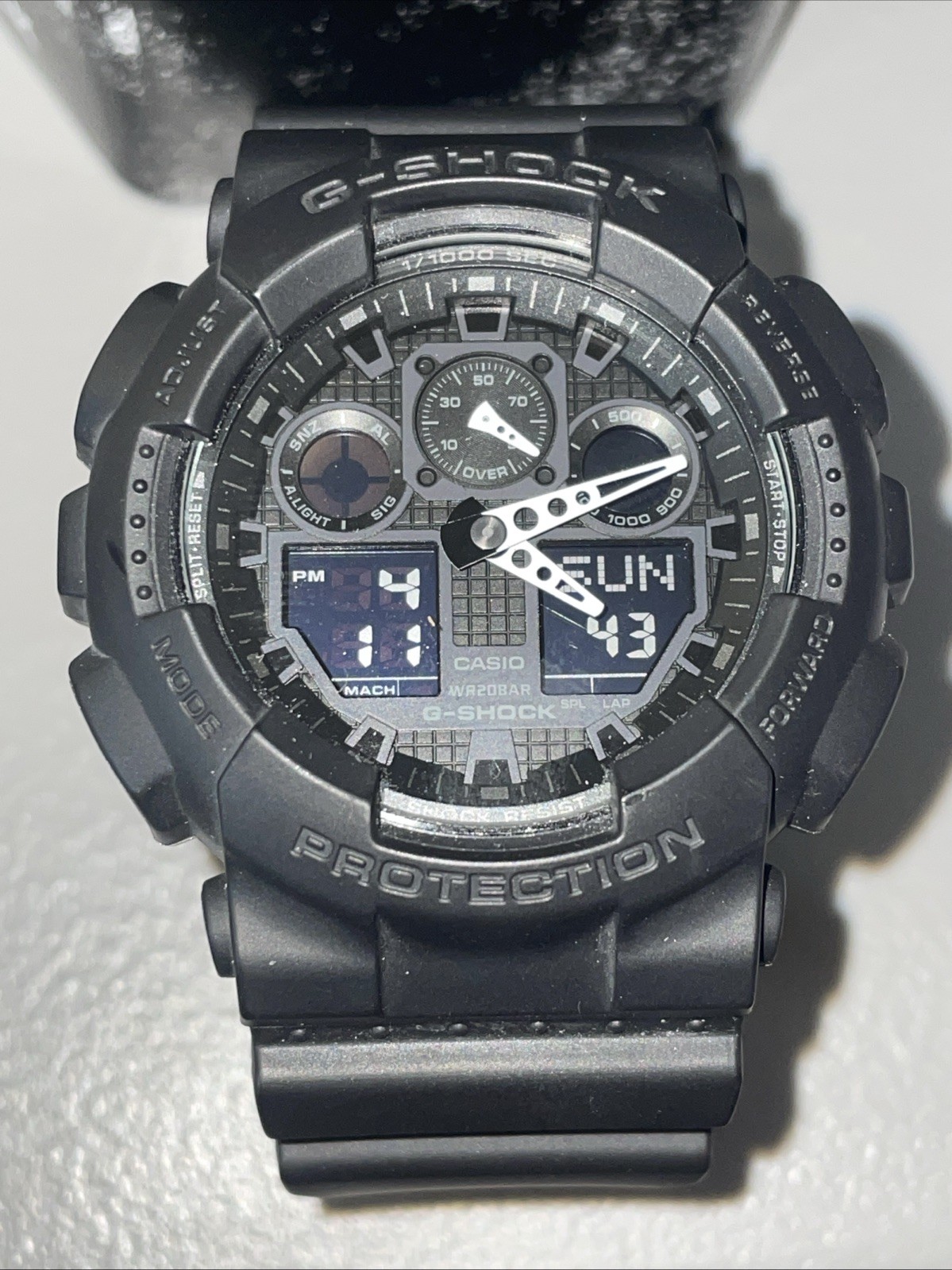 Casio G-Shock Men’s Magnetic & Shock Resistant Military Watch GA-100-1A4CU
