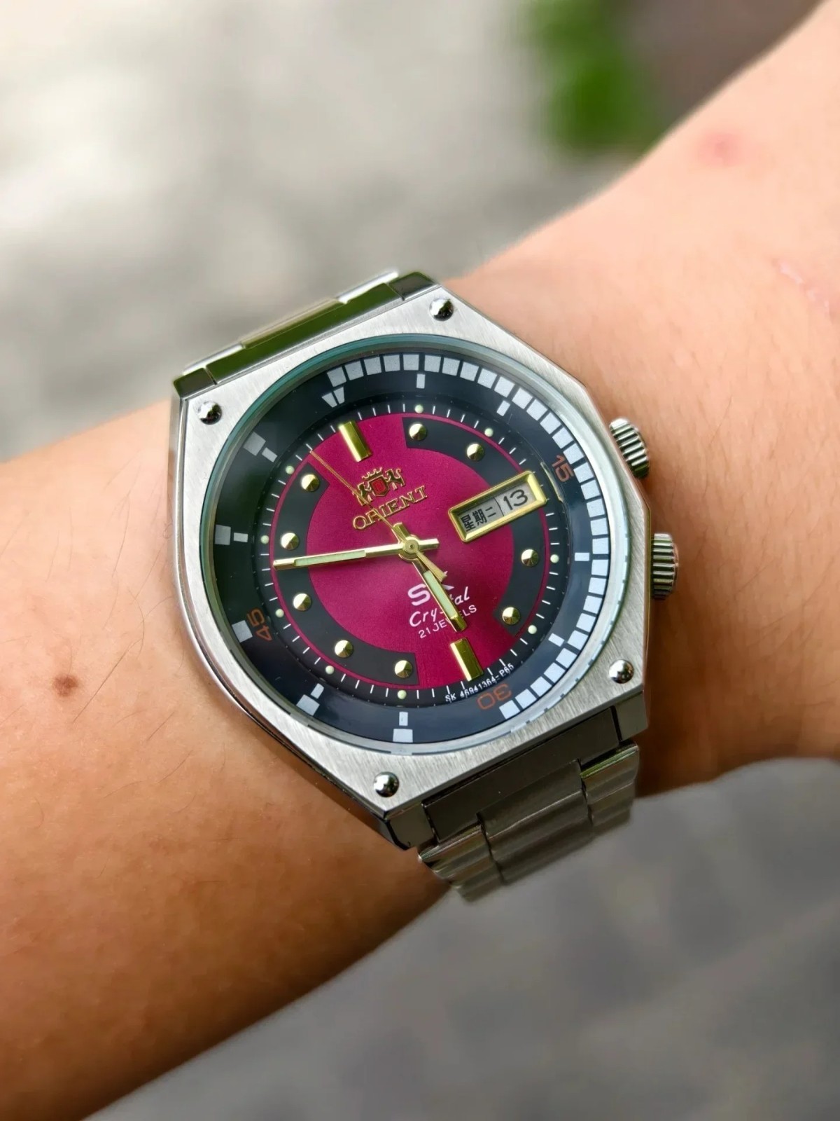 Orient Watch All Men’s Automatic Self Wind Waterproof Hollow Dial Full Function