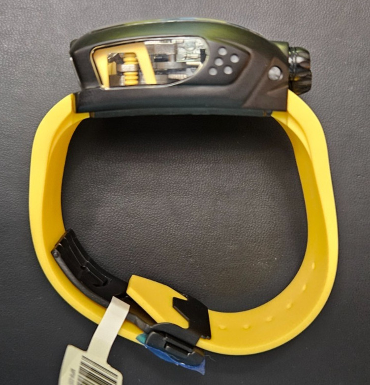Montres Prestige Engine X Skeleton Dial Automatic Watch 44mm Yellow MPW-0357 NIB