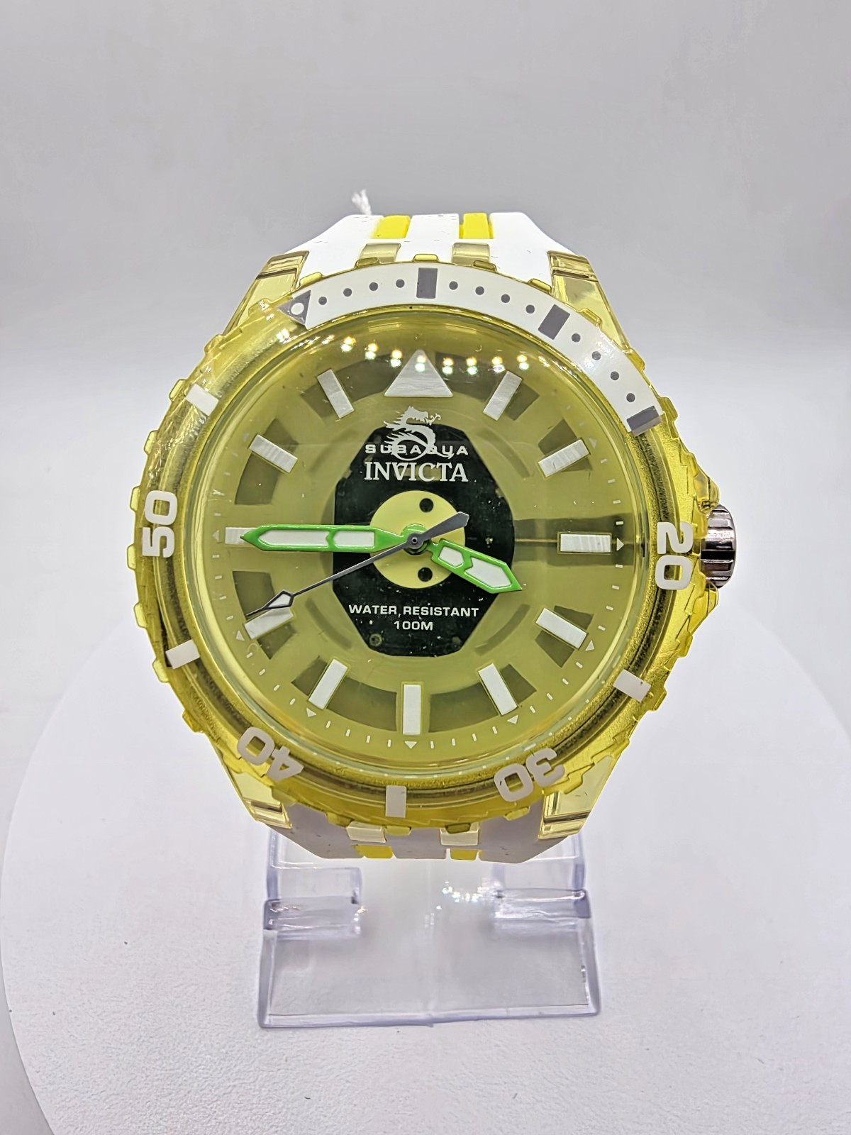 Invicta Subaqua Chromamode Men’s Watch – 44mm Yellow 69451 New