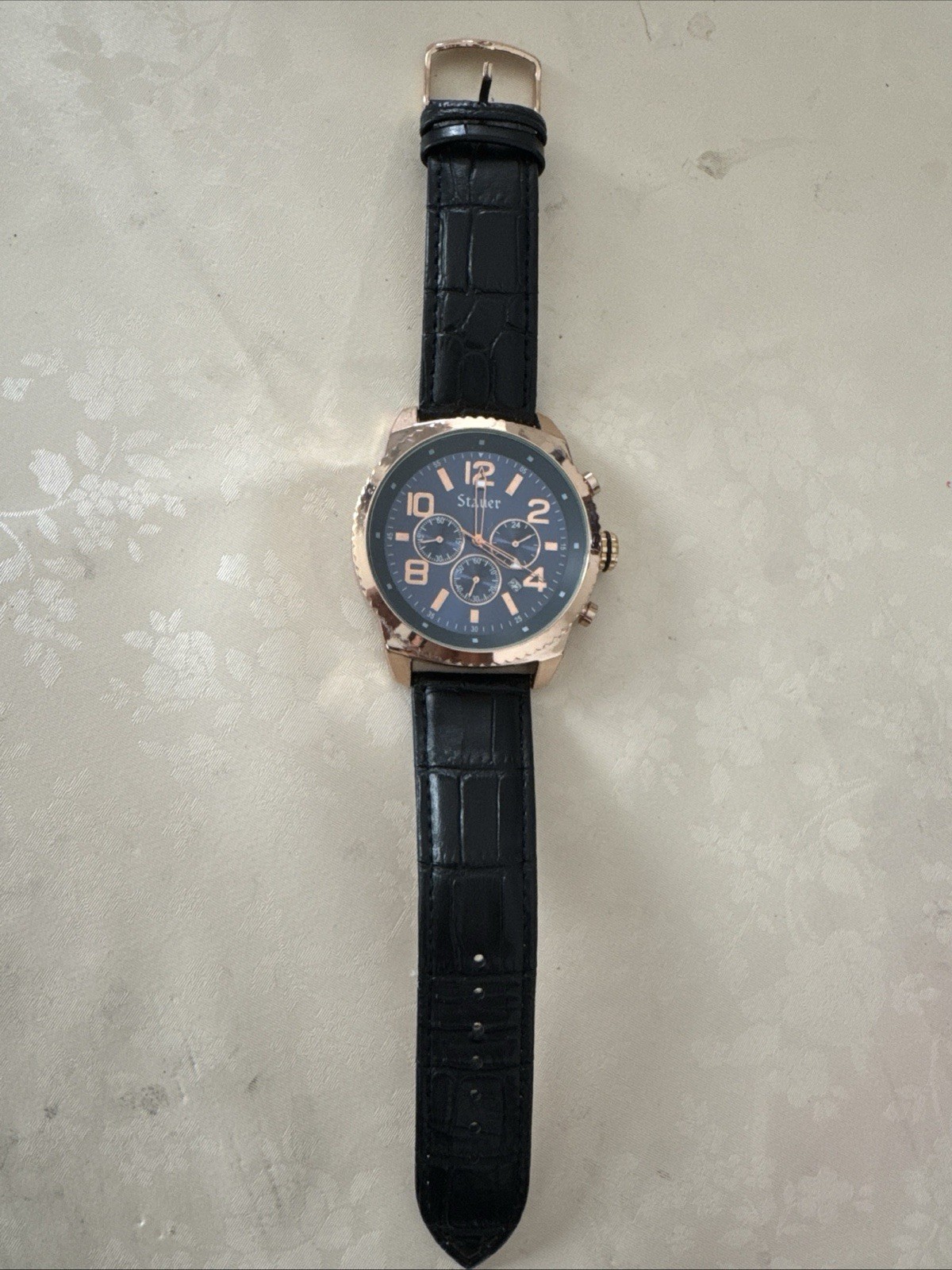 Stauer Chronograph Men’s Stainless Steel Wristwatch