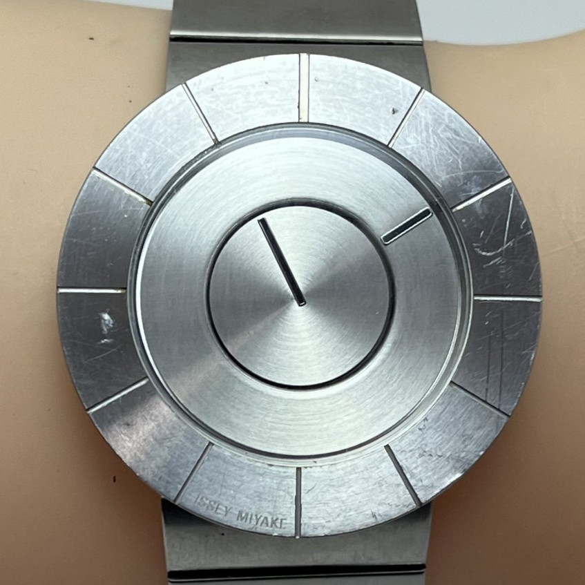 Seiko Issey Miyake TO TOKUJIN YOSHIOKA Quartz Japan Designer Watch w/ Box #525B