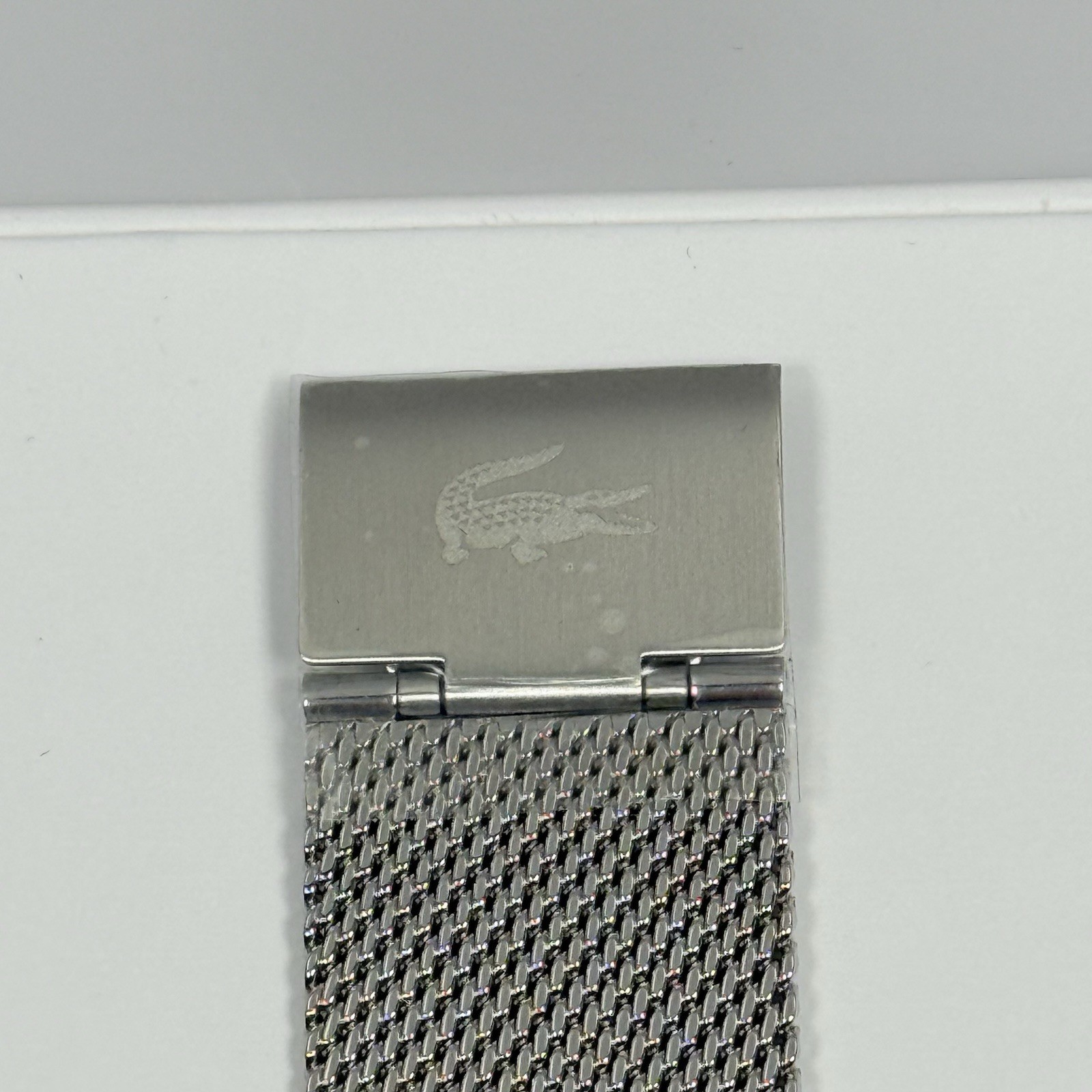 Lacoste Moon 2011024 Multifunction Blue Dial Stainless Mesh Strap Men’s Watch