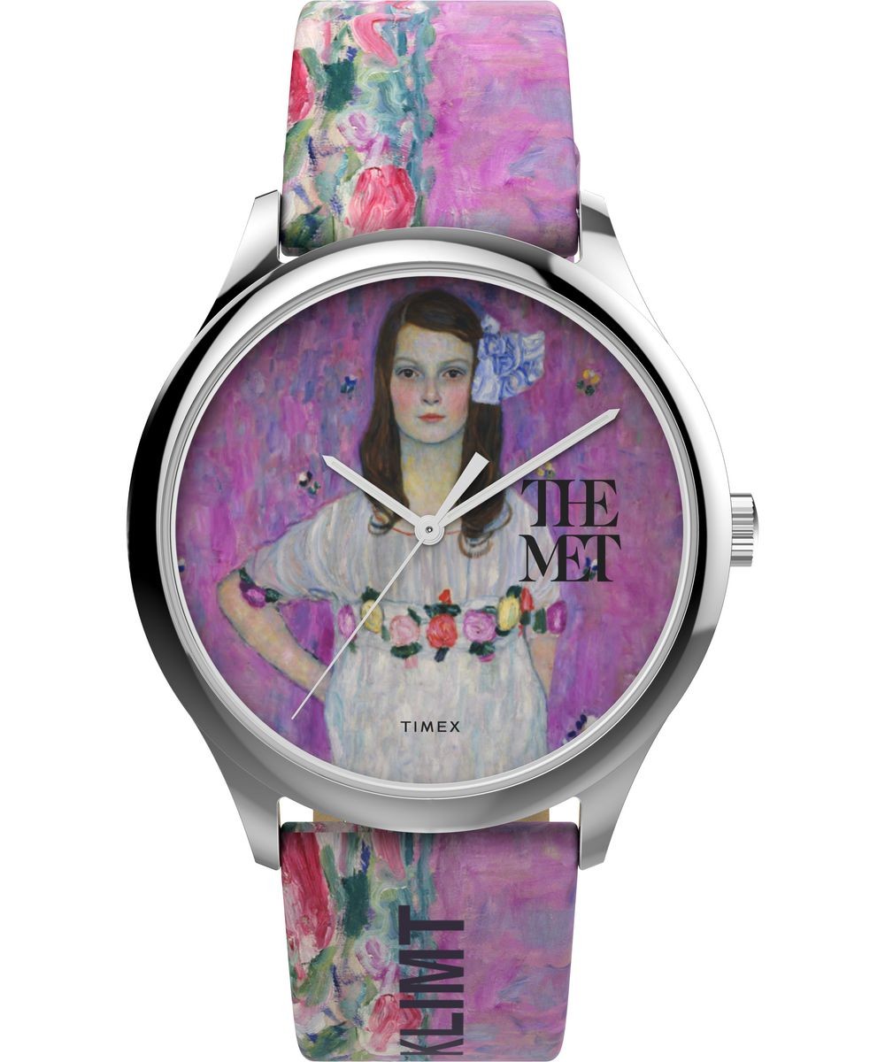 Timex Multicolour Womens Analogue Watch The Met X Klimt TW2W24900