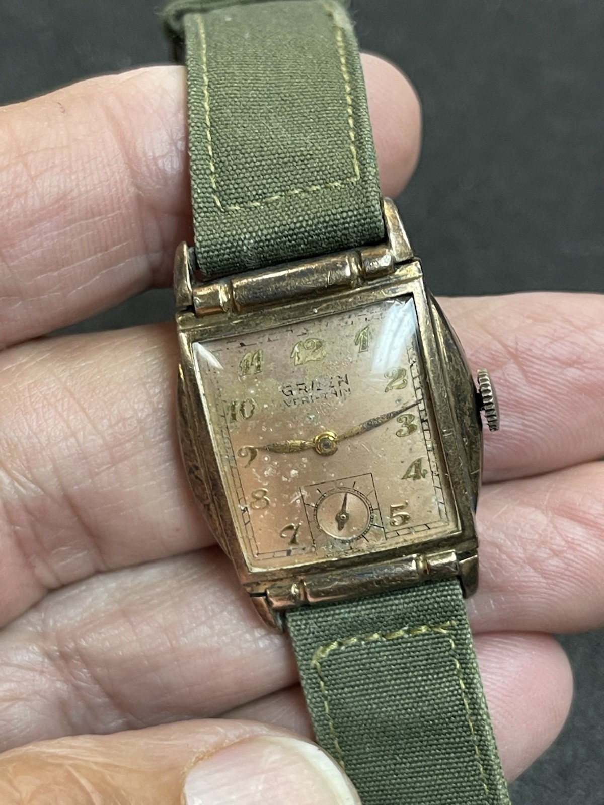 Vintage Gruen Veri-Thin Gents Watch – For Parts or Restoration