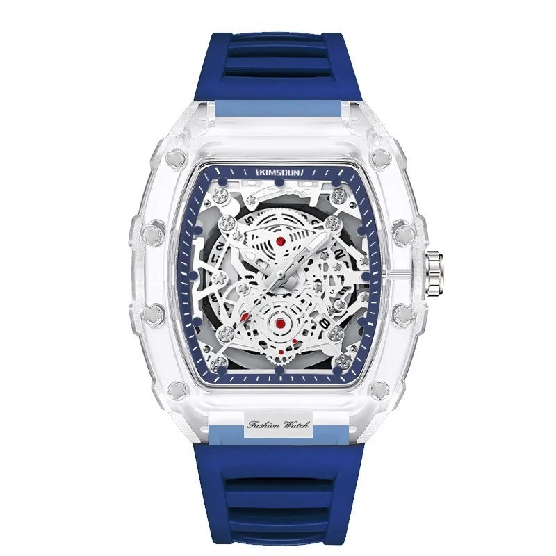 Transparent Men’s Watch Fashion Quartz Wristwatch Luminous Waterproof watch