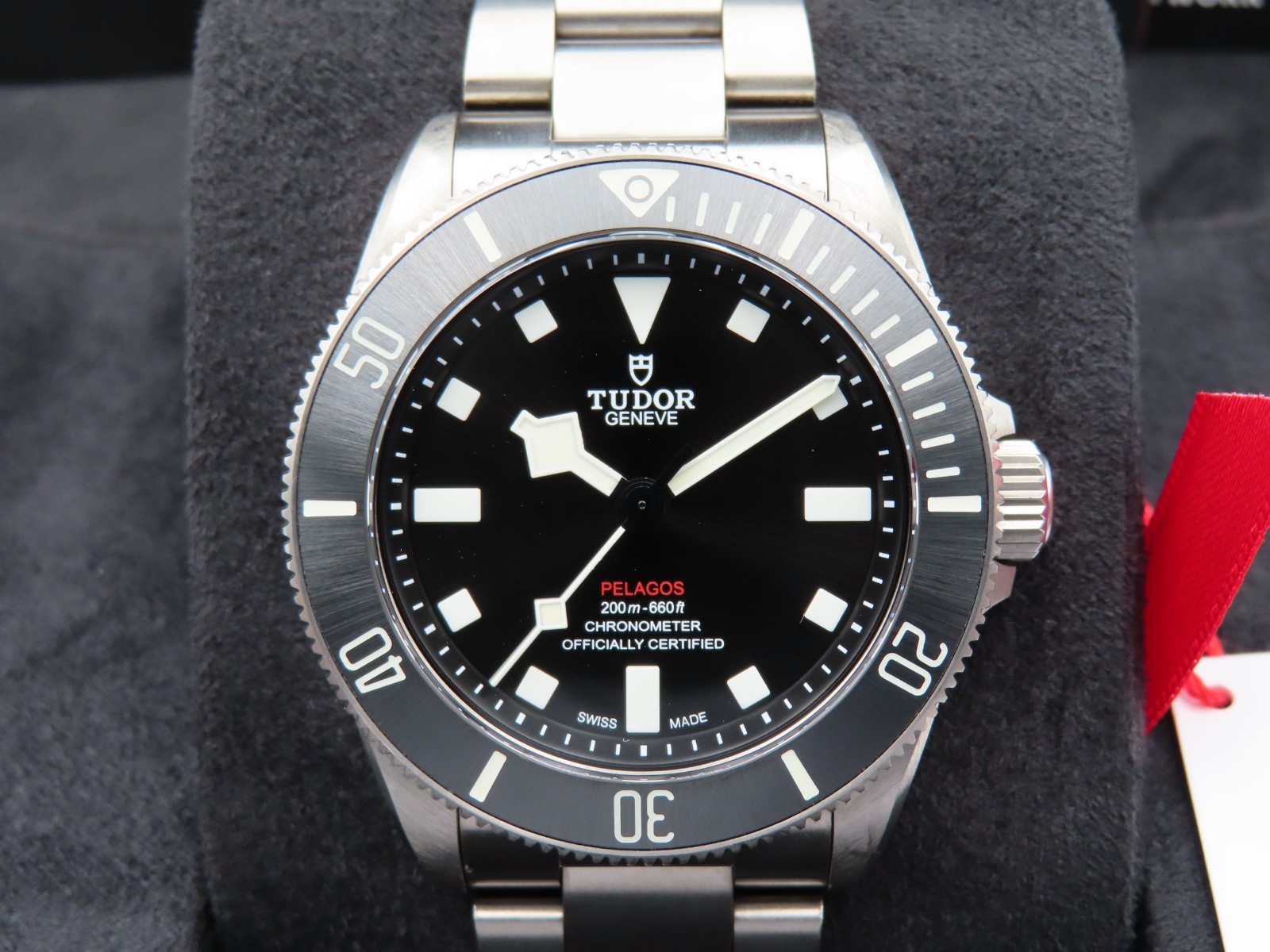 2023 Tudor Pelagos 39 25407N Men’s Titanium Wristwatch Pre-Owned Full Set