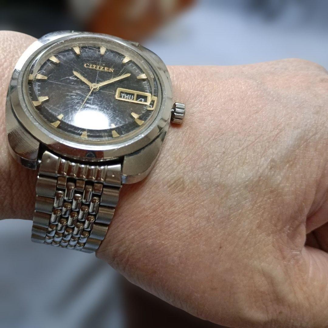 CITIZEN Leopard Automatic Watch with Day-Date and Hand-Winding