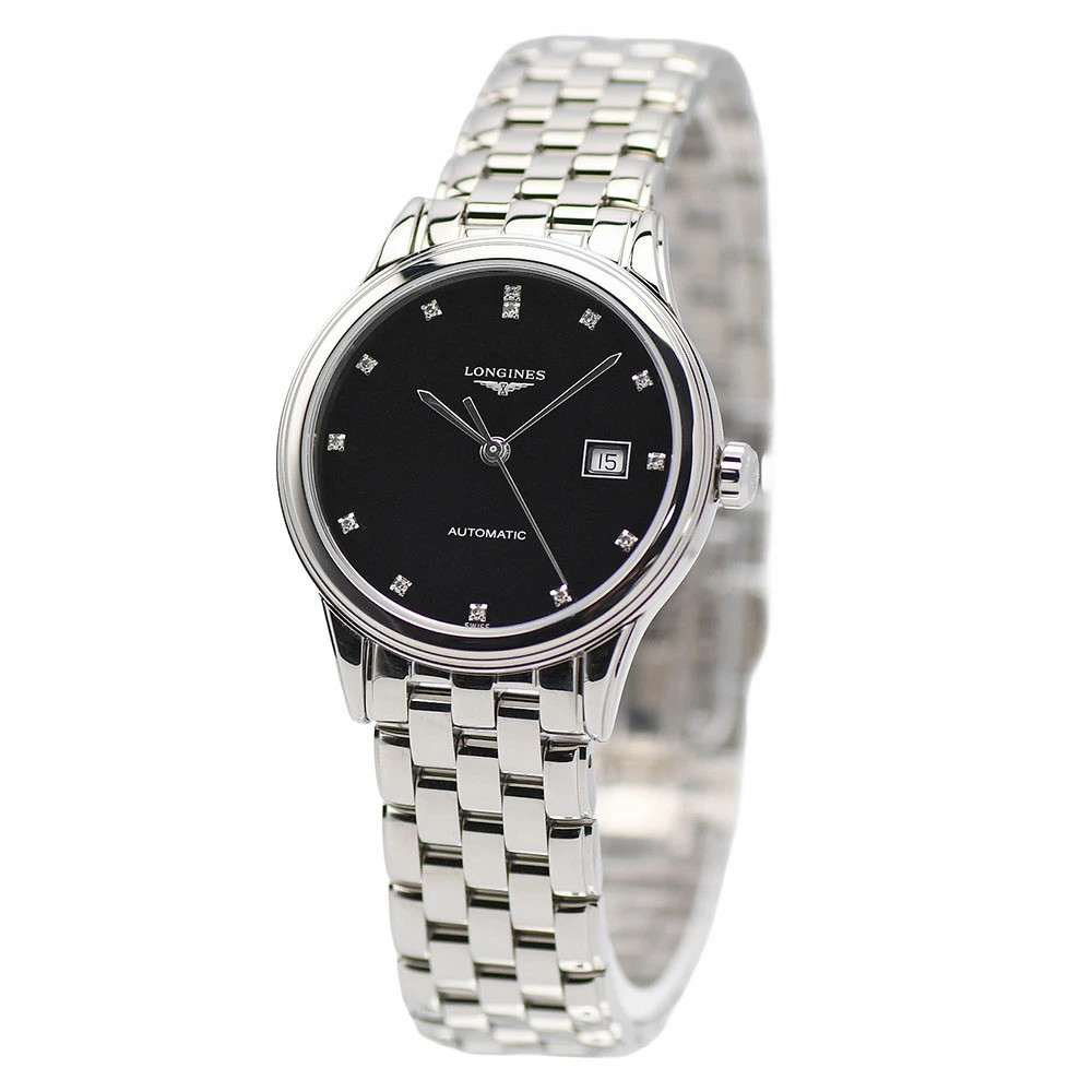 Longines L4 374 4 57 6 Flagship 30mm Automatic Ladies Diamond Timepiece