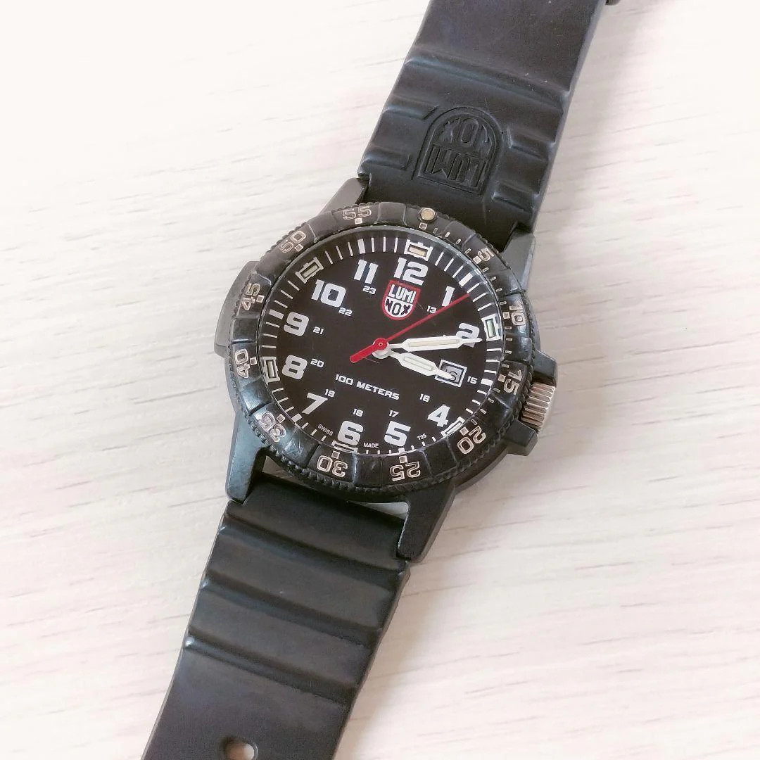 Luminox Leatherback Sea Turtle 0320 Quartz Mens Dive Watch
