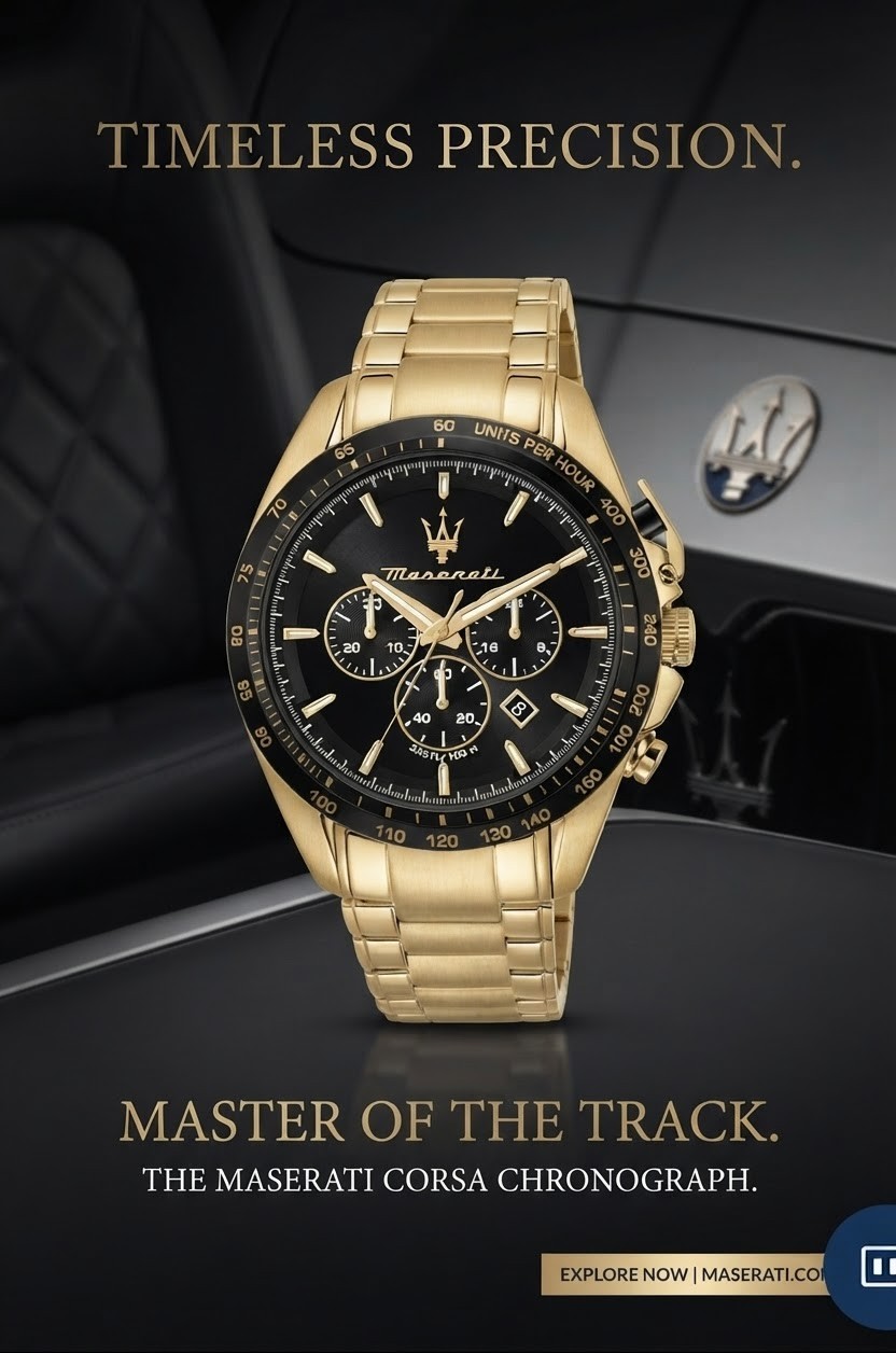 maserati watch men