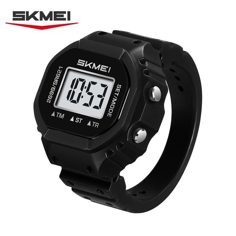 SKMEI 2699 Women’s Ring Watch LED Digital Chronograph Party Jewelry Finger Watch