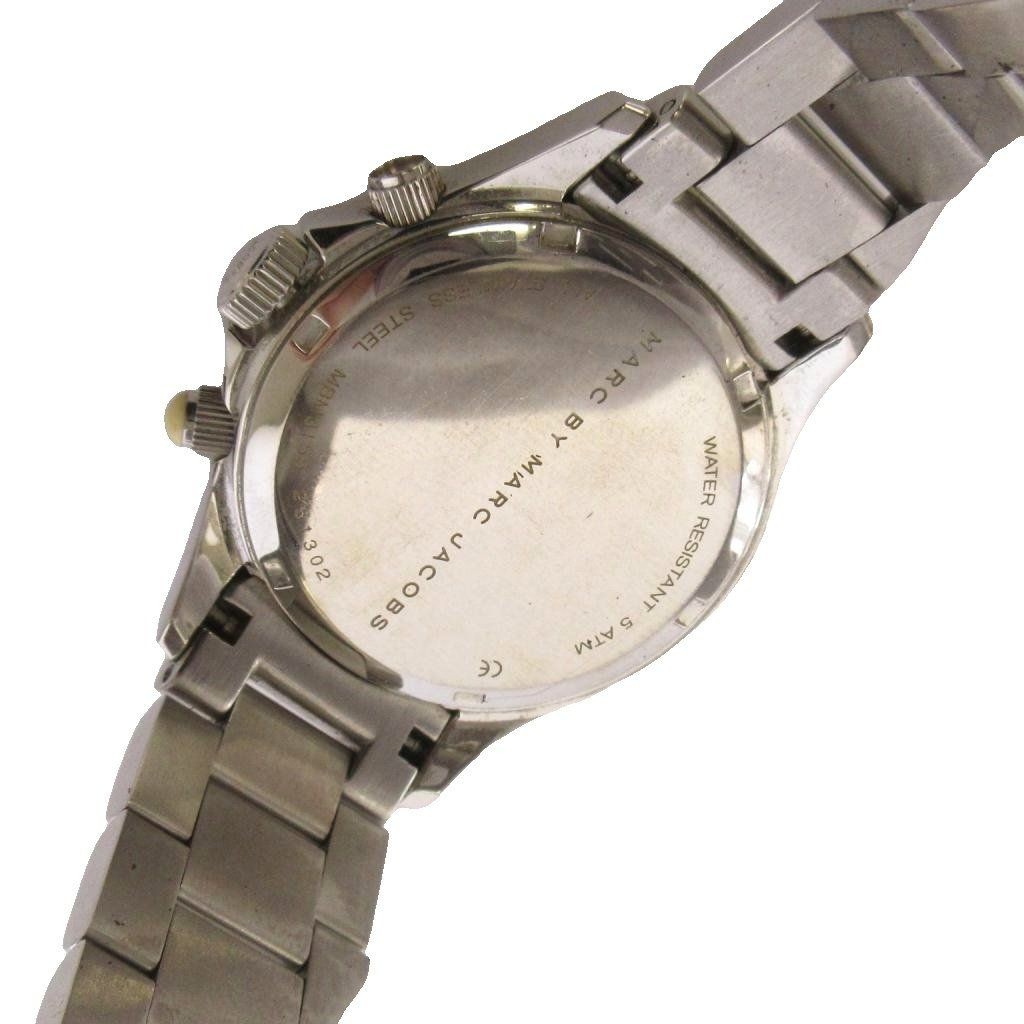 MARC by MARC JACOBS Lock Quartz Chronograph Silver MBM3155 TK