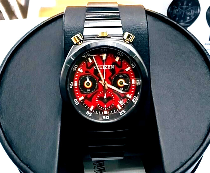 Citizen x Tsuno Chrono Star Wars “DARTH MAUL” Limited Unisex Watch AN3668-55W