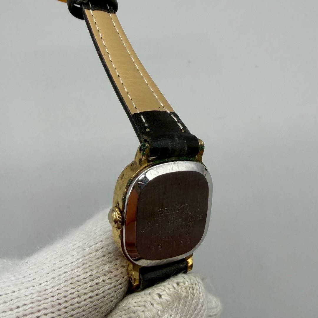 Working condition ✨ SEIKO Quartz Watch Gold