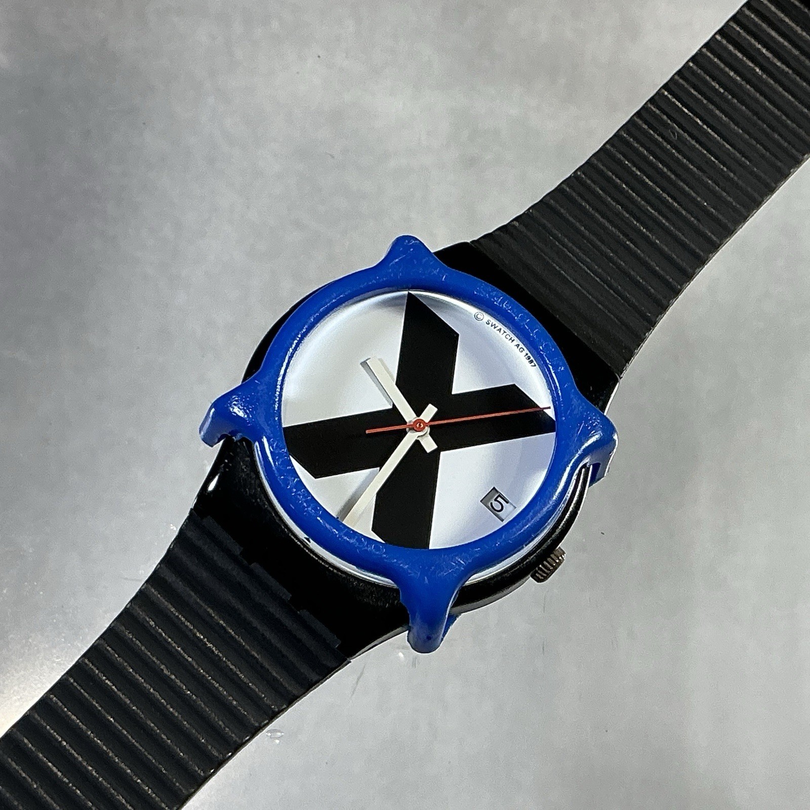 SWATCH – X RATED – GB406 – 1987 [ 34mm ]