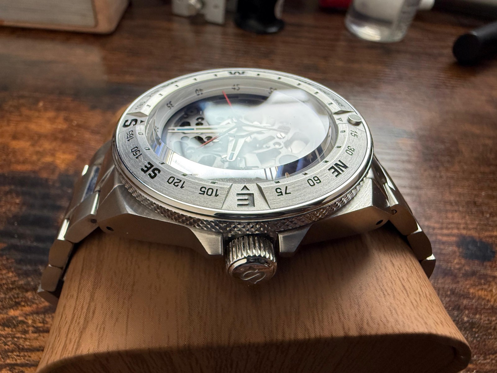 Bespoke Skeleton Mod Watch Nh72 Automatic Movement