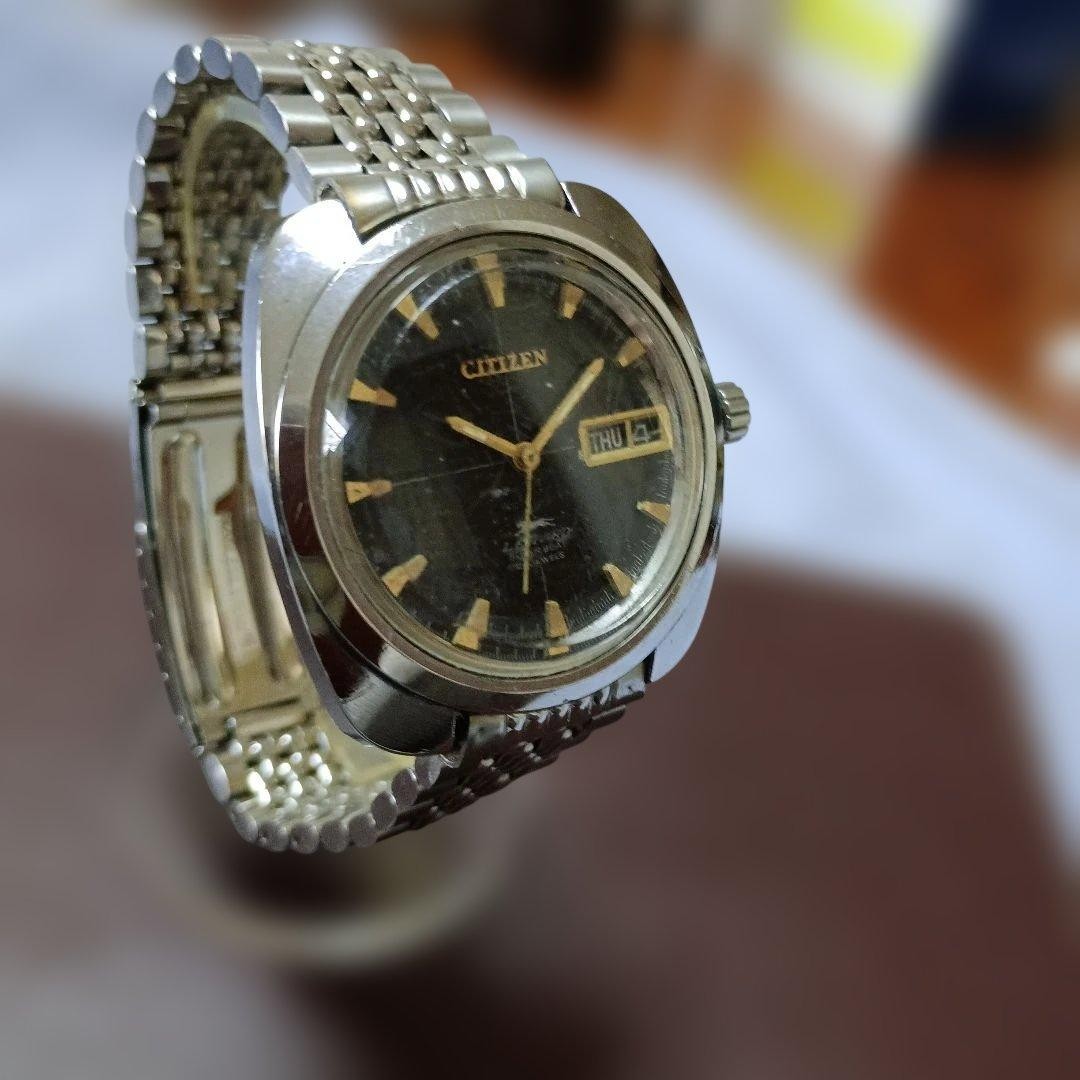 CITIZEN Leopard Automatic Watch with Day-Date and Hand-Winding