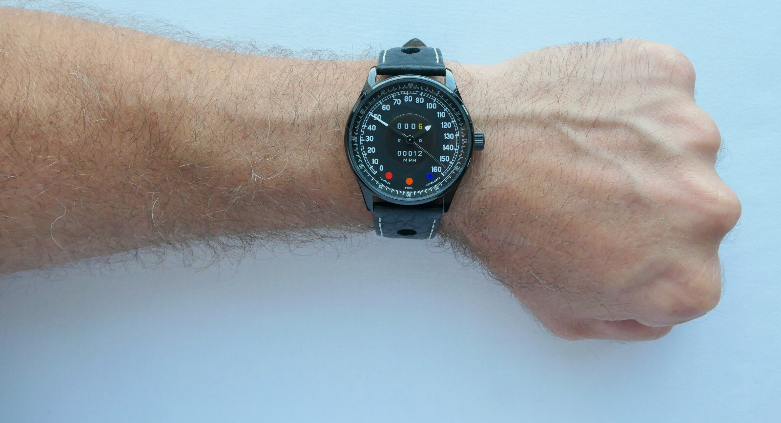 Jaguar XK-E E Type Classic British Car Speedometer Accessory Automatic Watch