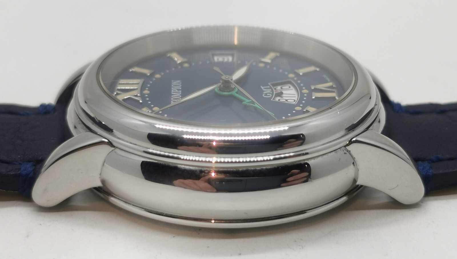 Vtg c2015 Graham, Tompion Automatic GMT Alarm Date Ltd Ed No.72 Gents 40mm Watch