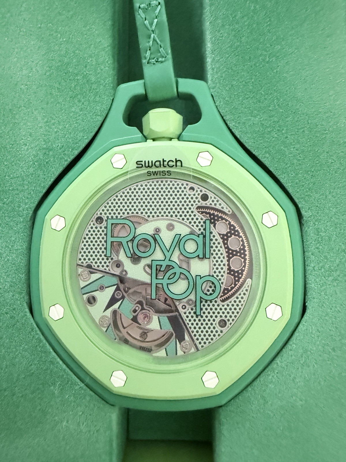Swatch x Audemars Piguet Bioceramic Royal Pop Green 100% AUTHENTIC 2026