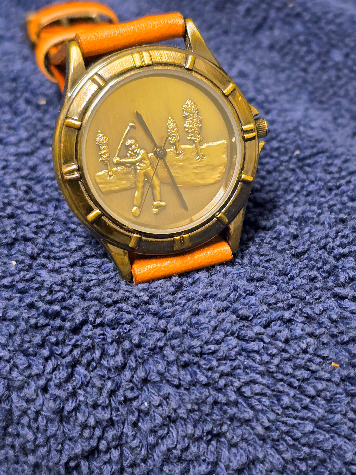 Cedar Creek New Old Stock (never worn) Golfers Watch MINT condition RUNNIG FINE