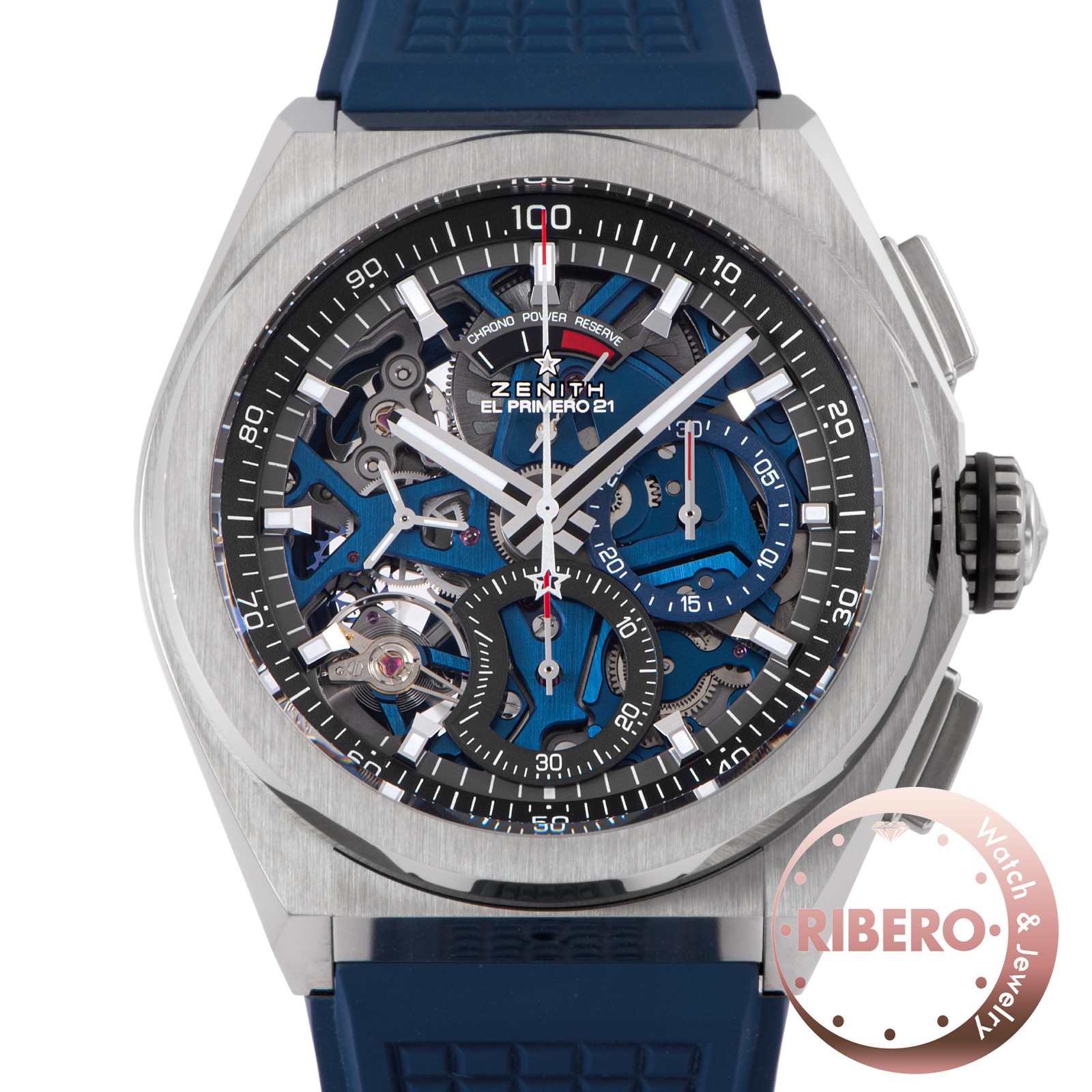 ZENITH Defy El Primero 21 95.9002.9004/R/78.R590 titanium Free Shipping with Box