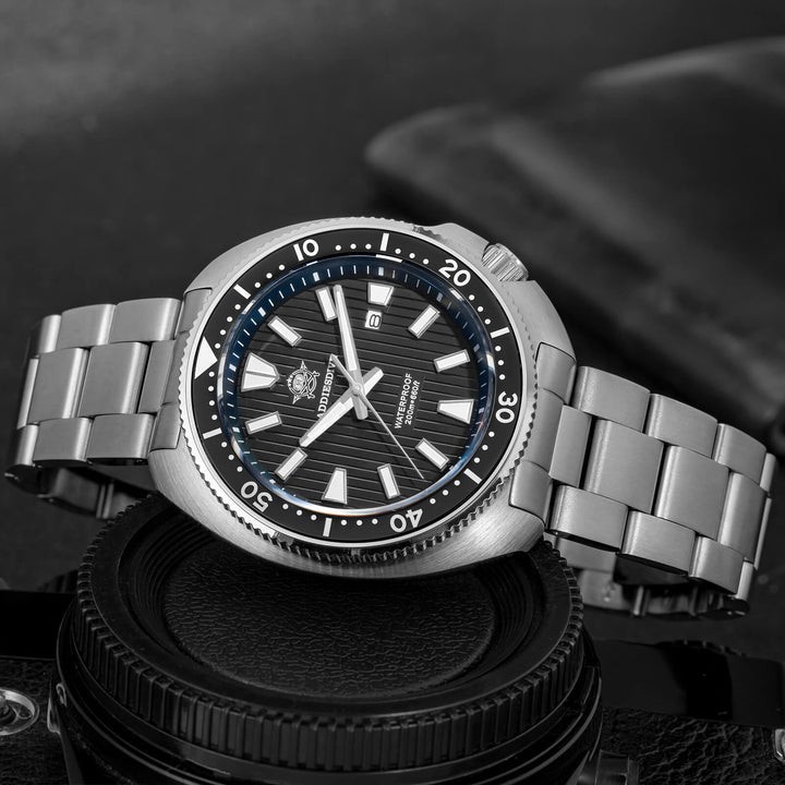 Addiesdive AD2507 Turtle Quartz Diver.Ships from USA.