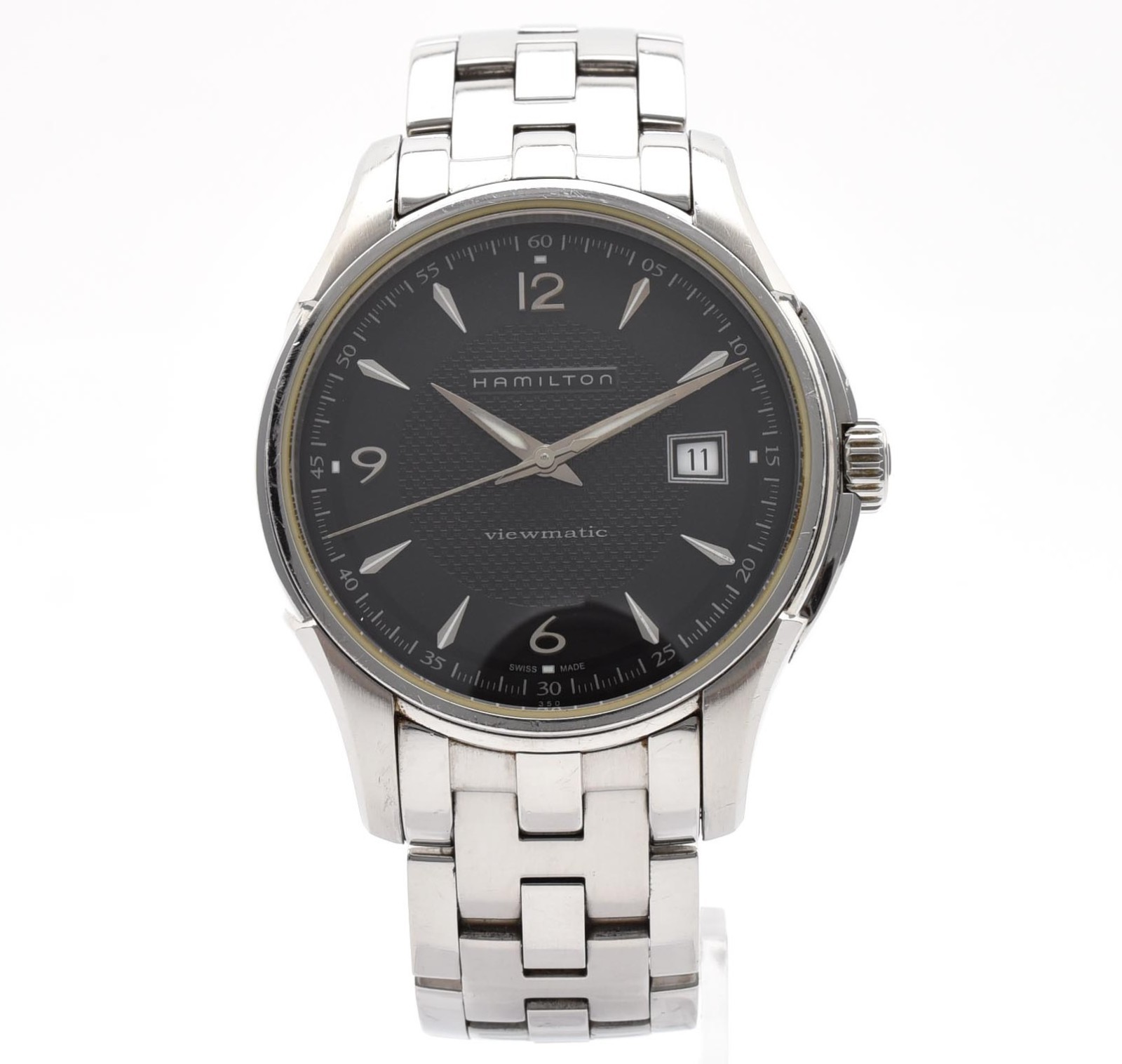 [Box,Paper] Hamilton Viewmatic Jazzmaster H325150 Automatic Men’s Watch JAPAN