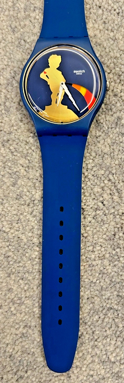 Swatch Destination Special – Ketje From Brussels – SUOZ712 – 2016 – New Gent